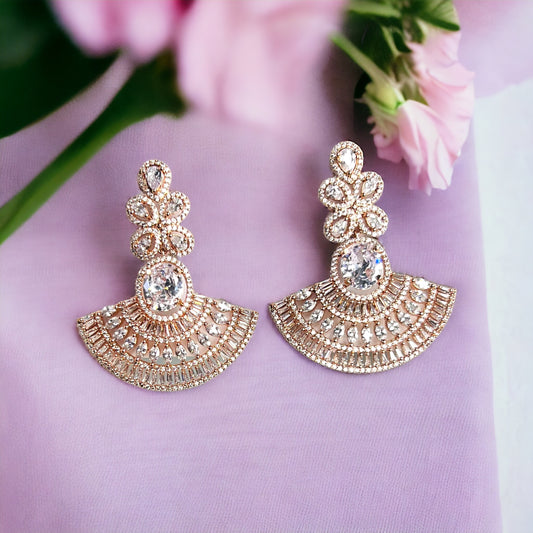 Leela American Diamond Earrings