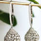 Lucy American Diamond Earrings (Silver)