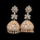 Monica American Diamond Jhumka