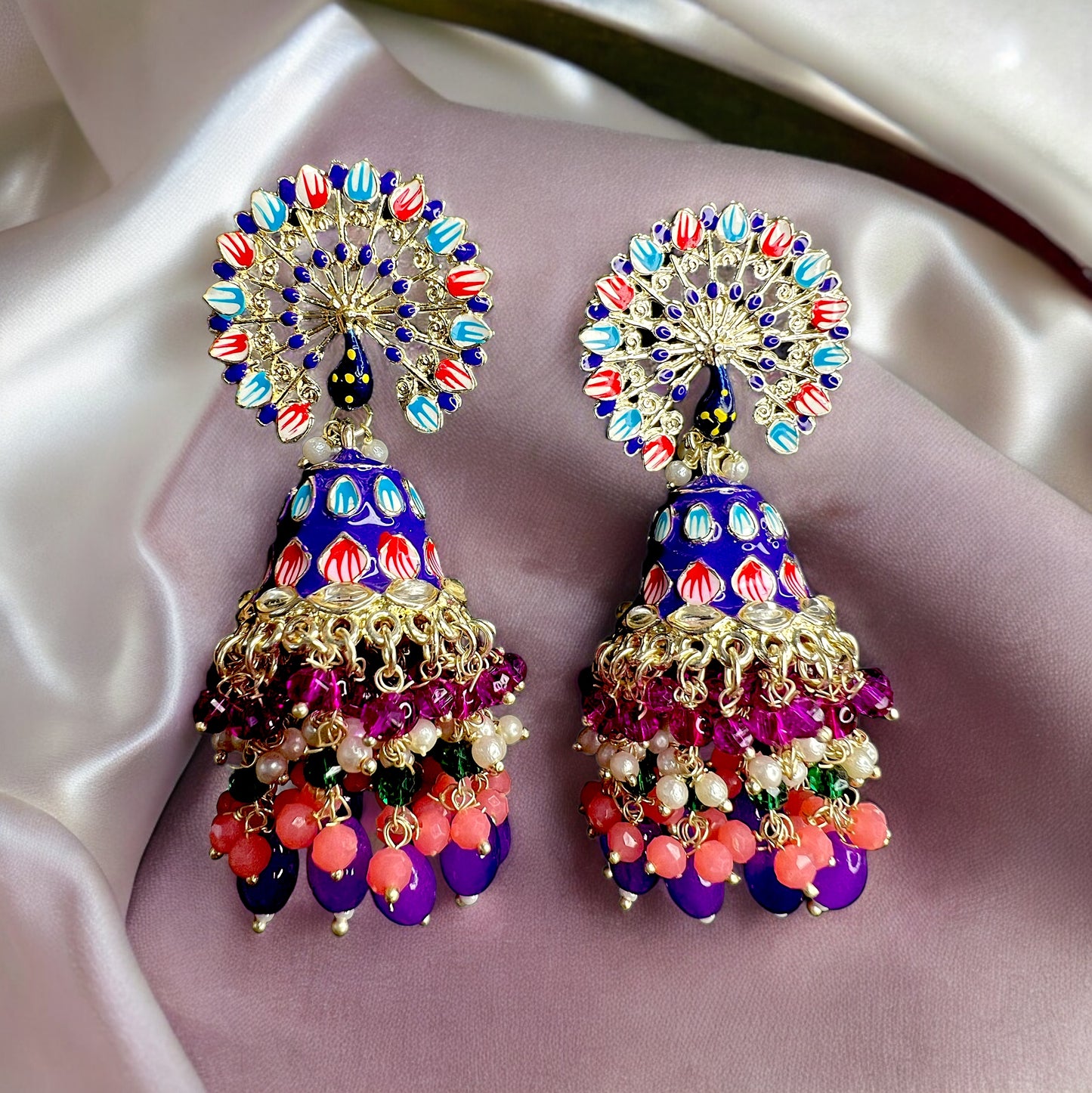 Aamara Mayuri Jhumkas