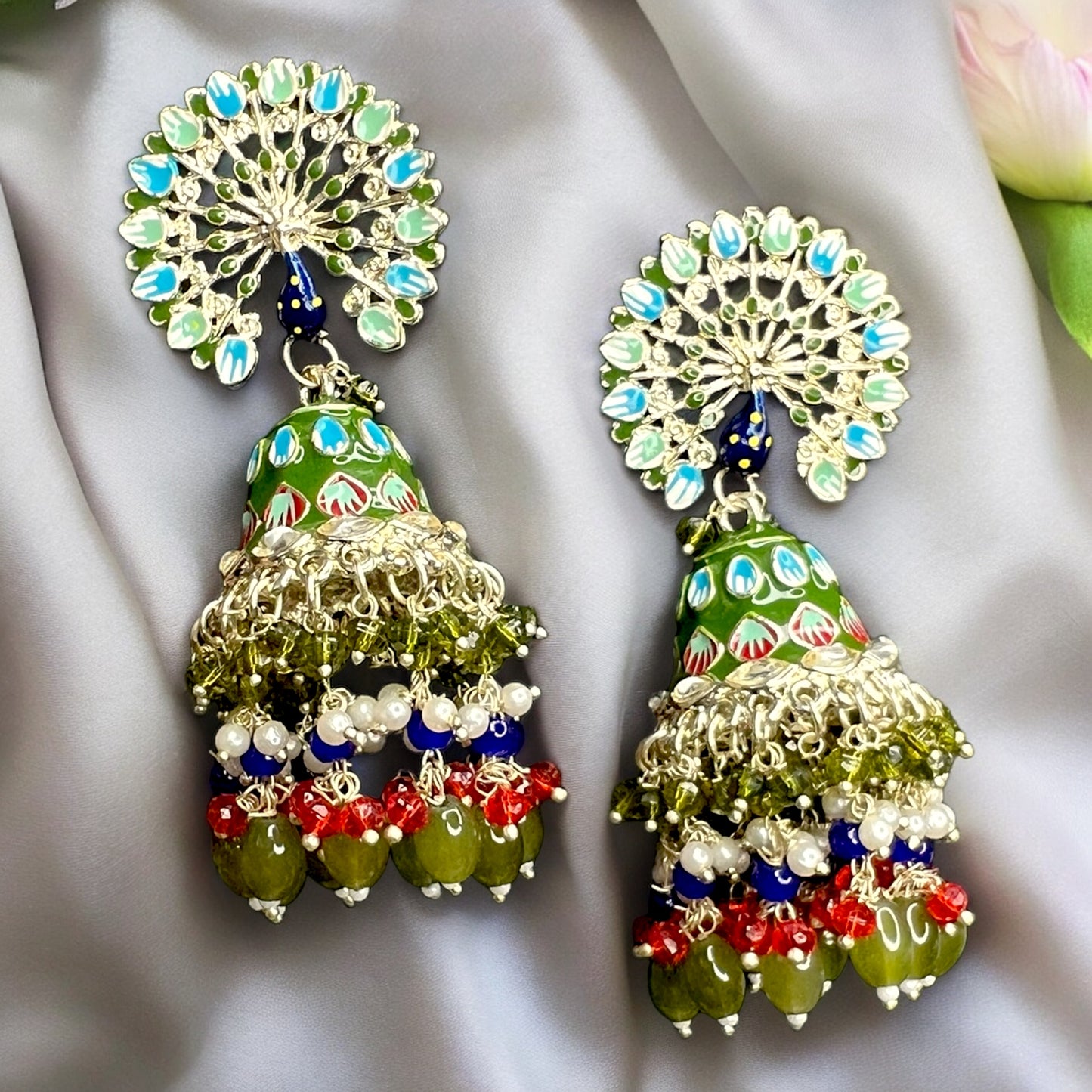 Aamara Mayuri Jhumkas