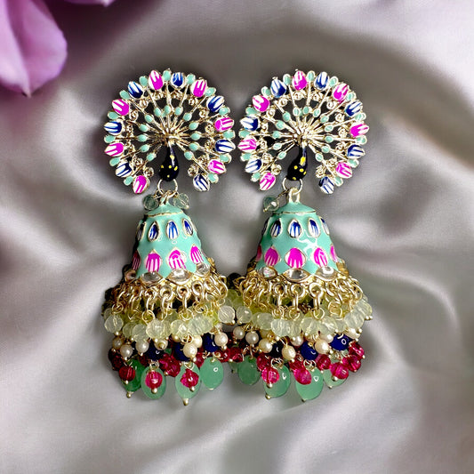 Aamara Mayuri Jhumkas