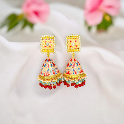 RAIMA MEENAKARI JHUMKA