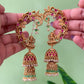 Mahalaxmi Gold Plated Kanphool Earrings