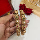 Rekha Rajwadi Gold Plated Bangles